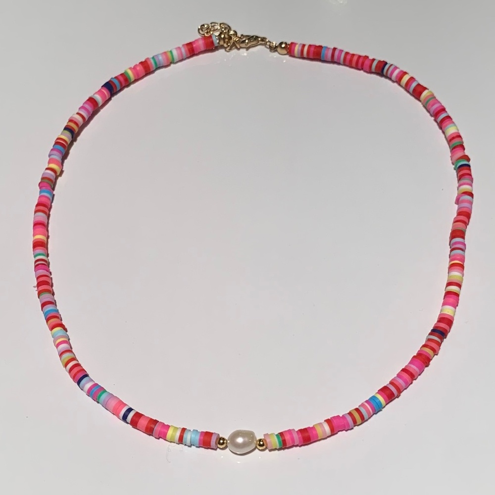 Confetti Freshwater Pearl Handmade Choker Necklace